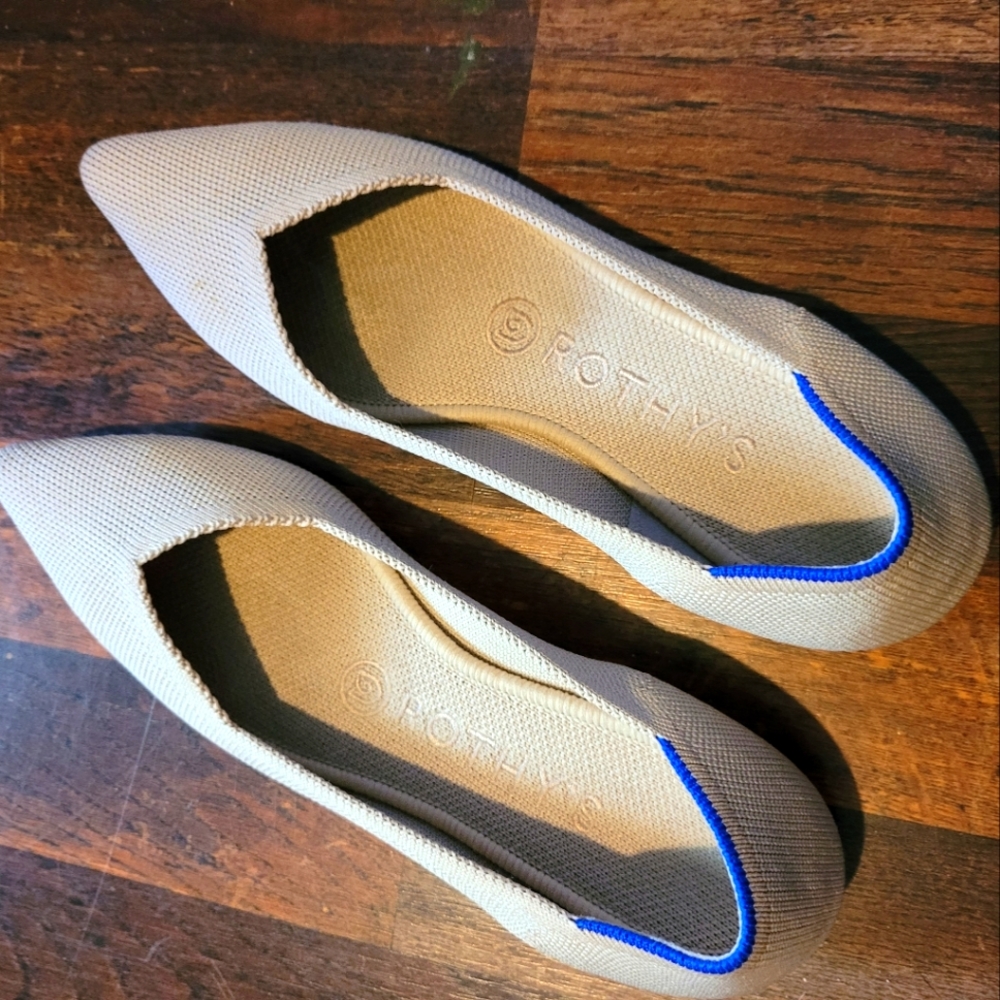 Rothy's pointed toe flat